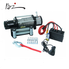 Electric Winch Wire Rope Winch with 13000lbs Pulling Capacity